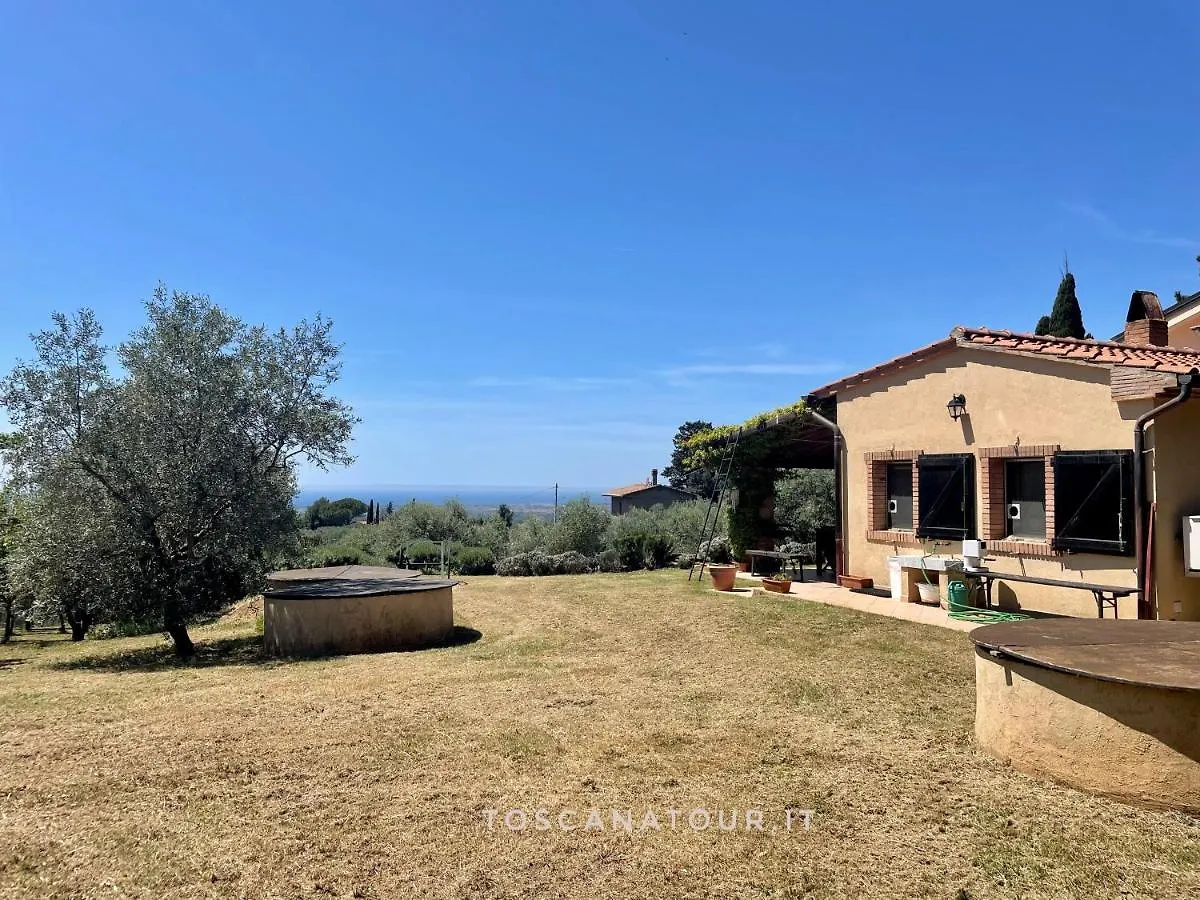 Casa vacanze Cottage Lavanda Con Vista Mare, Aria Condizionata By Toscanatour Guardistallo Italia